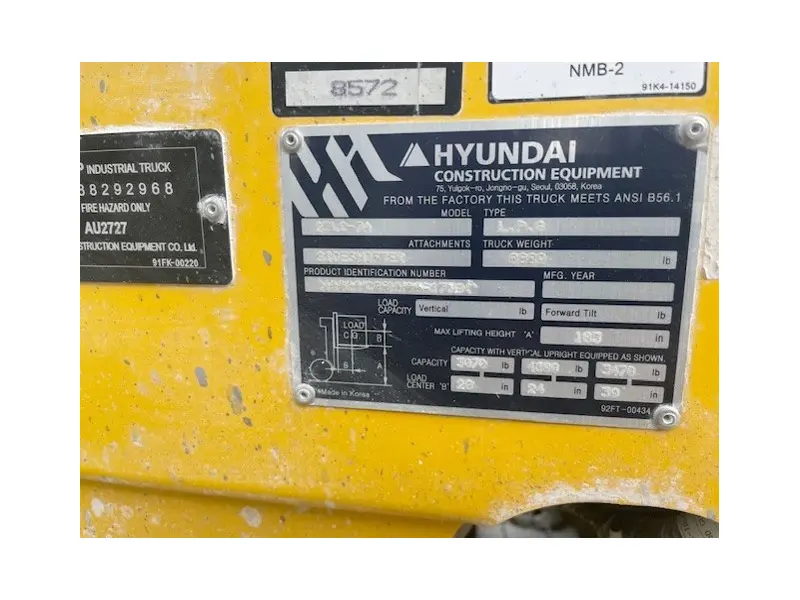 HYUNDAI 25LC-7A
