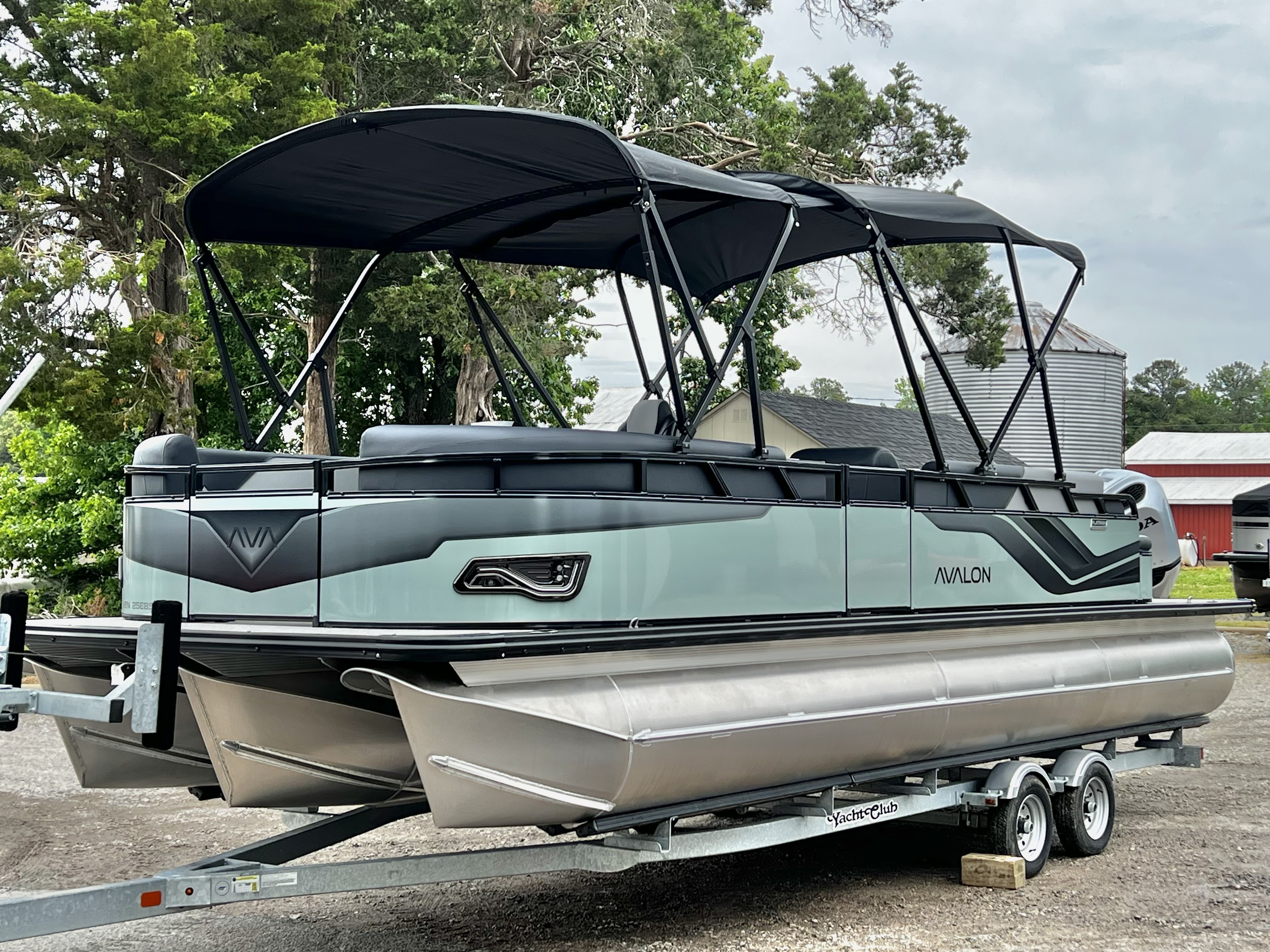 2026 Avalon Venture 85 25' Cruise Rear Bench Triple-Toon - IN STOCK 23 FT in petersburg VA