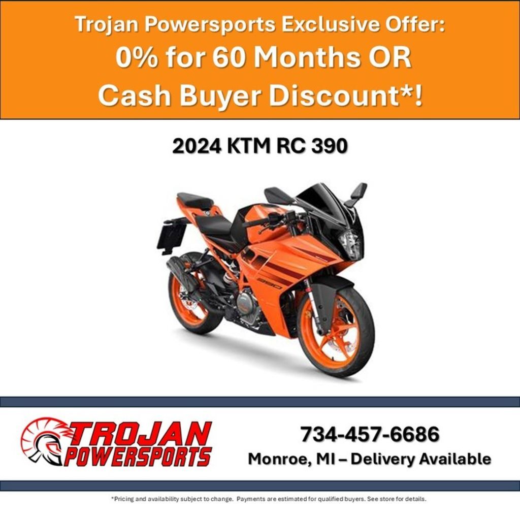 2024 KTM RC 390 390 in Monroe, MI