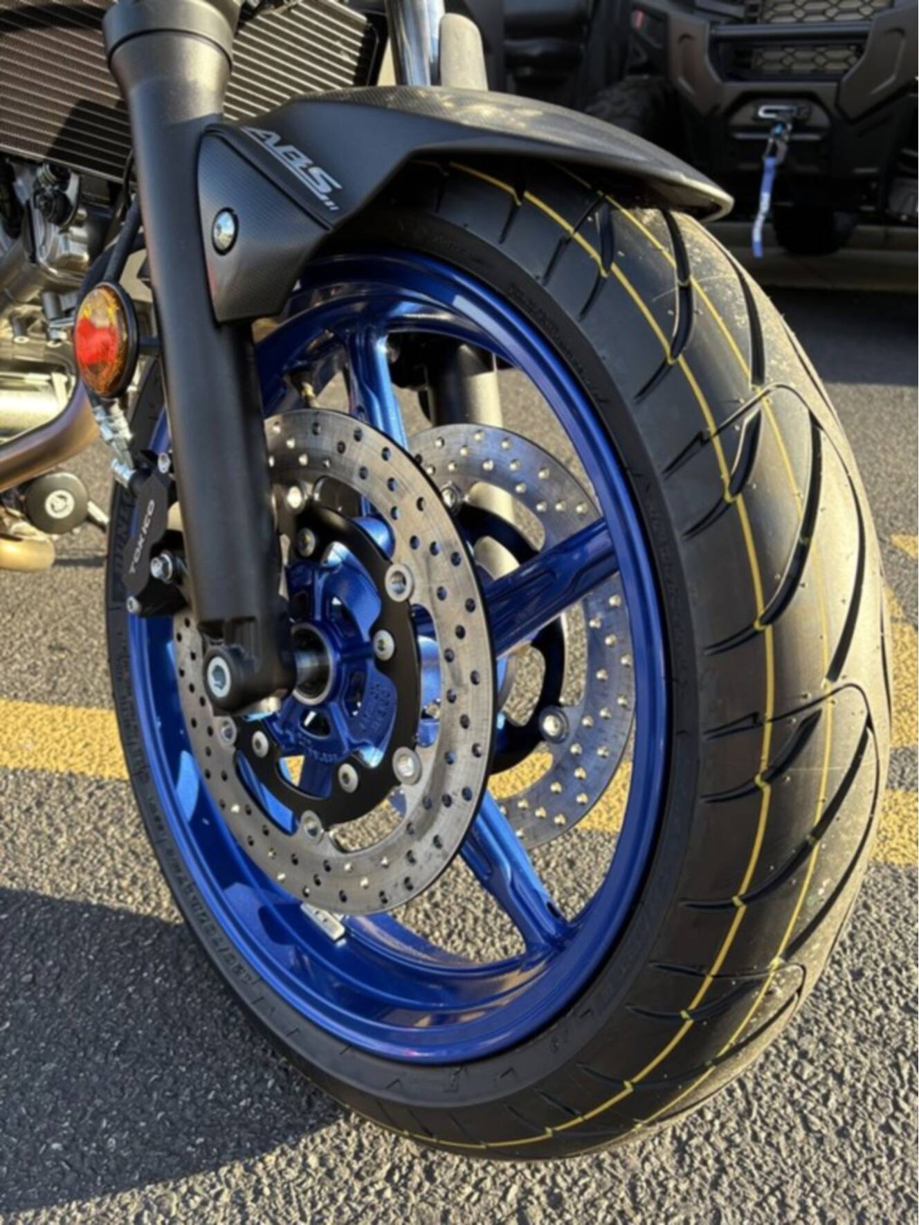 A photo of this 2026 Suzuki SV650 ABS