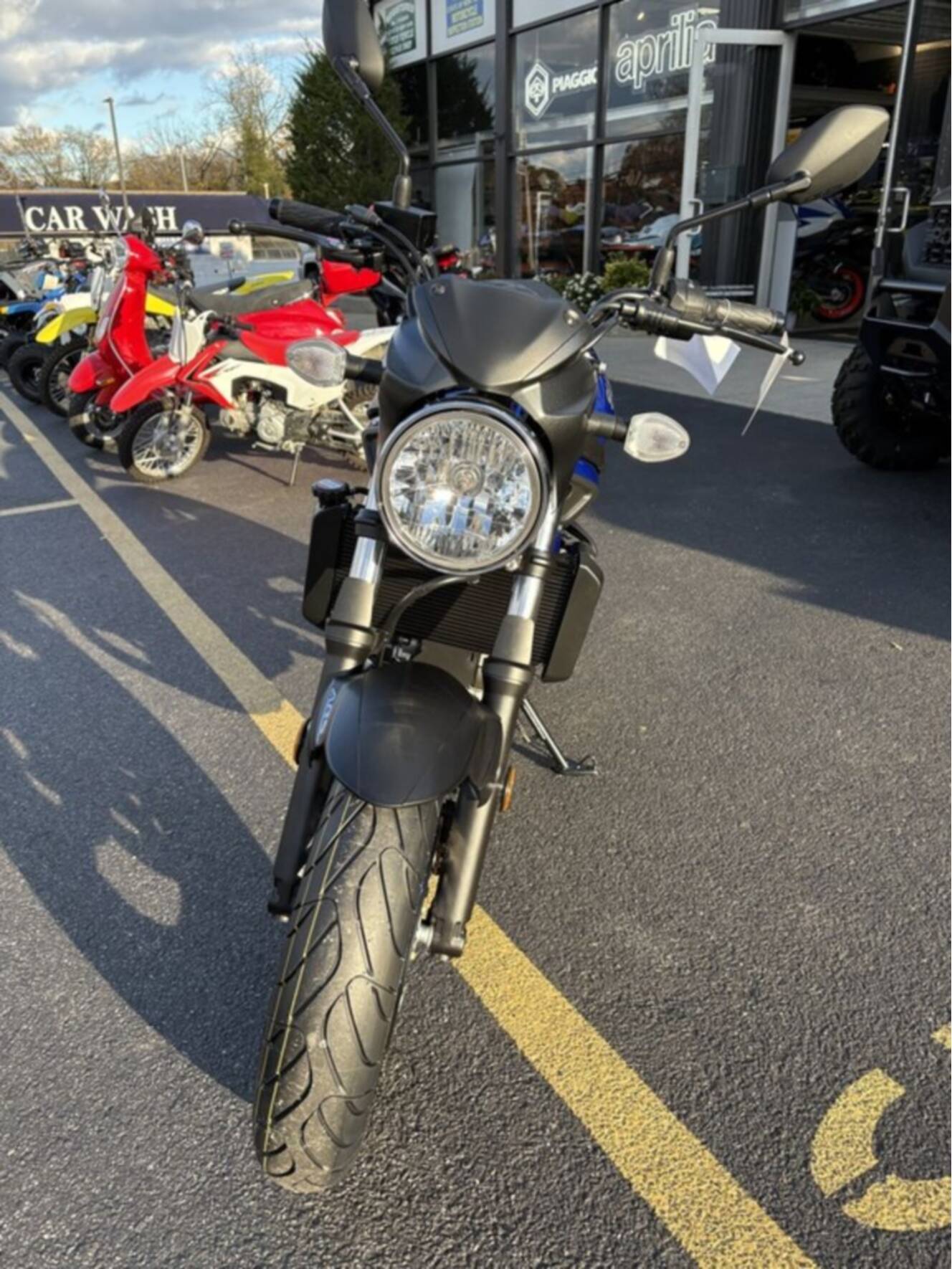 A photo of this 2026 Suzuki SV650 ABS