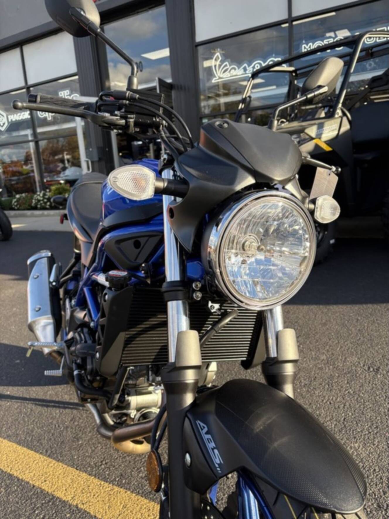 A photo of this 2026 Suzuki SV650 ABS