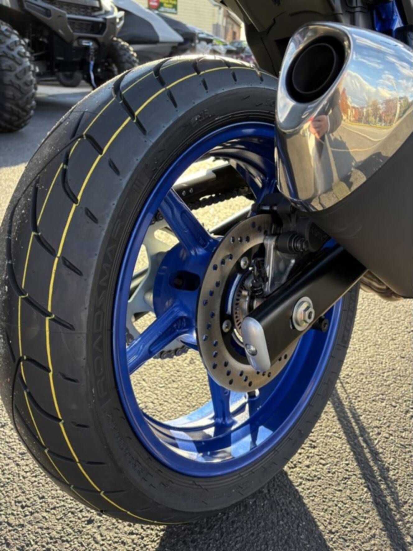 A photo of this 2026 Suzuki SV650 ABS