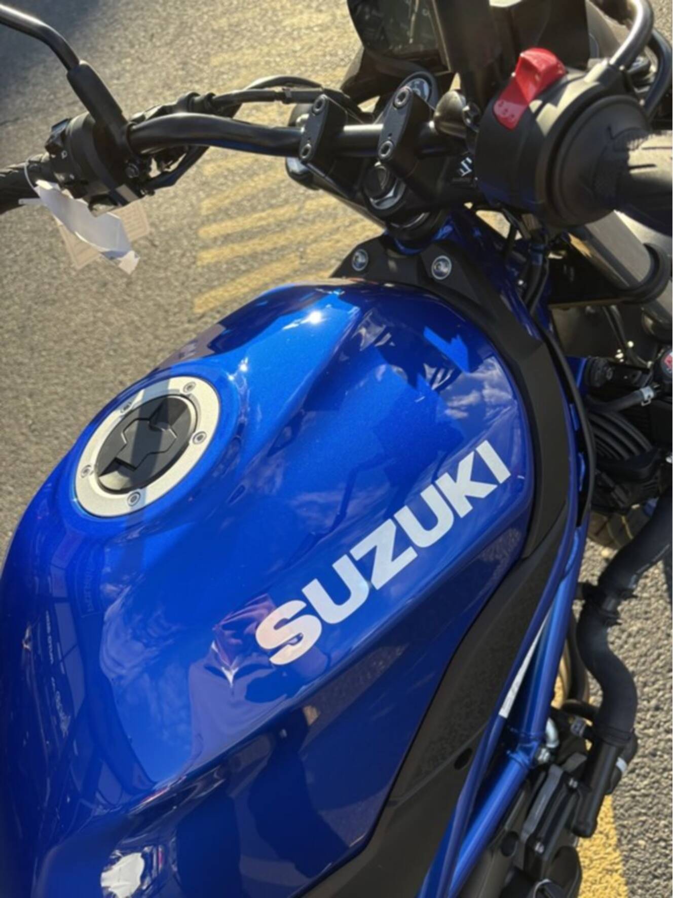 A photo of this 2026 Suzuki SV650 ABS