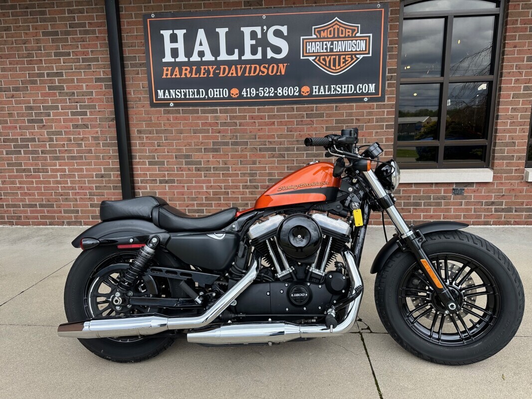 Used Orange Harley-Davidson Forty-Eight Motorcycles For Sale