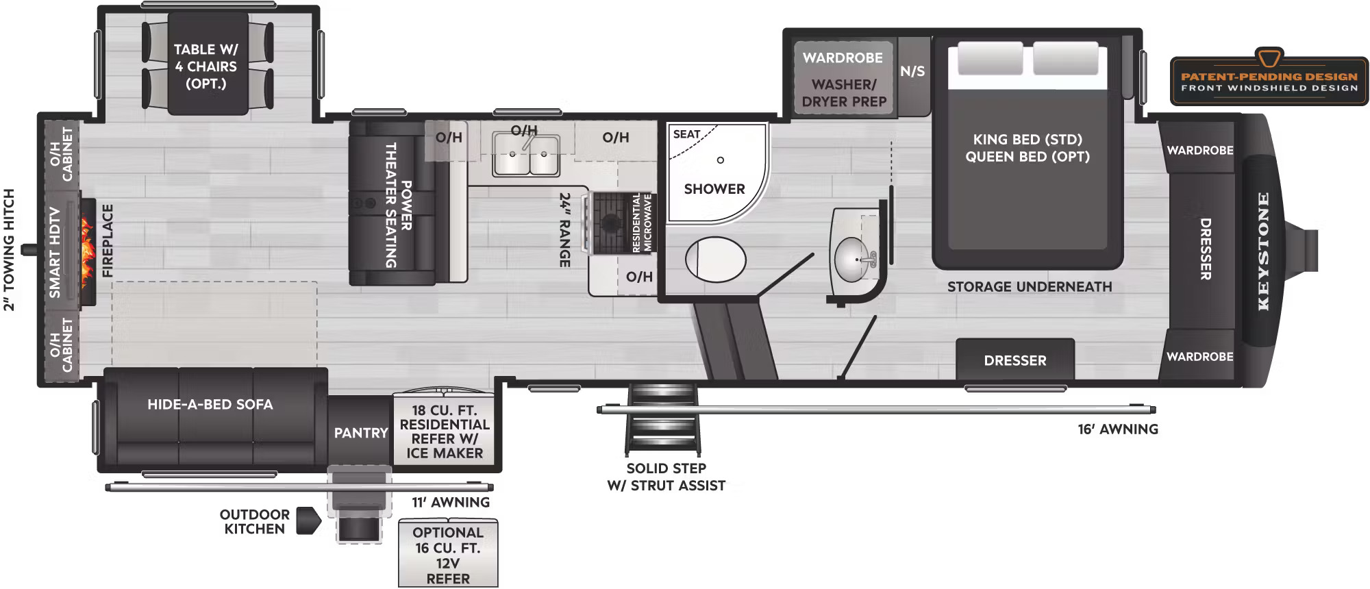2026 Keystone Rv MONTANA HIGH COUNTRY 311RD in missoula MT
