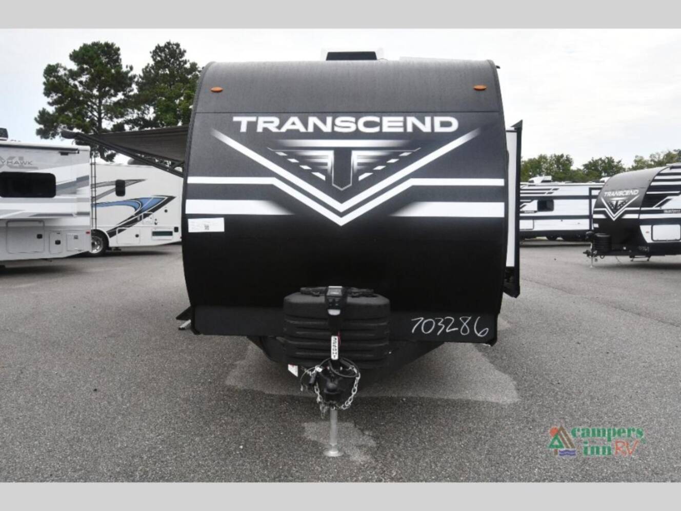 A photo of this 2026 Grand Design Transcend Xplor 325BHT