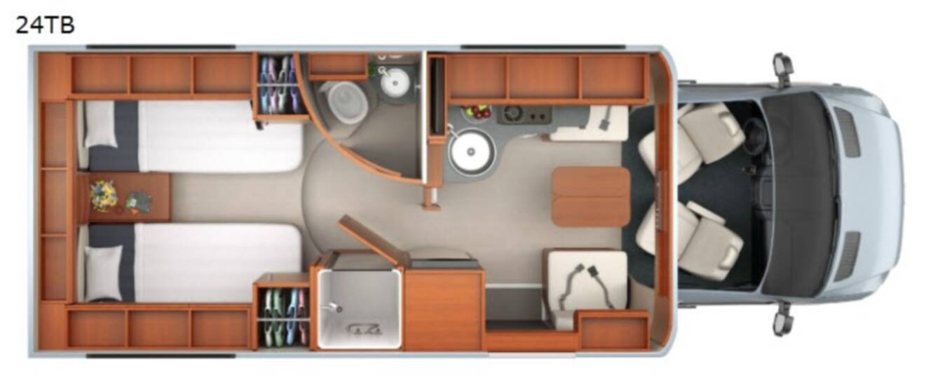 A photo of this 2018 Leisure Travel Unity 24TB