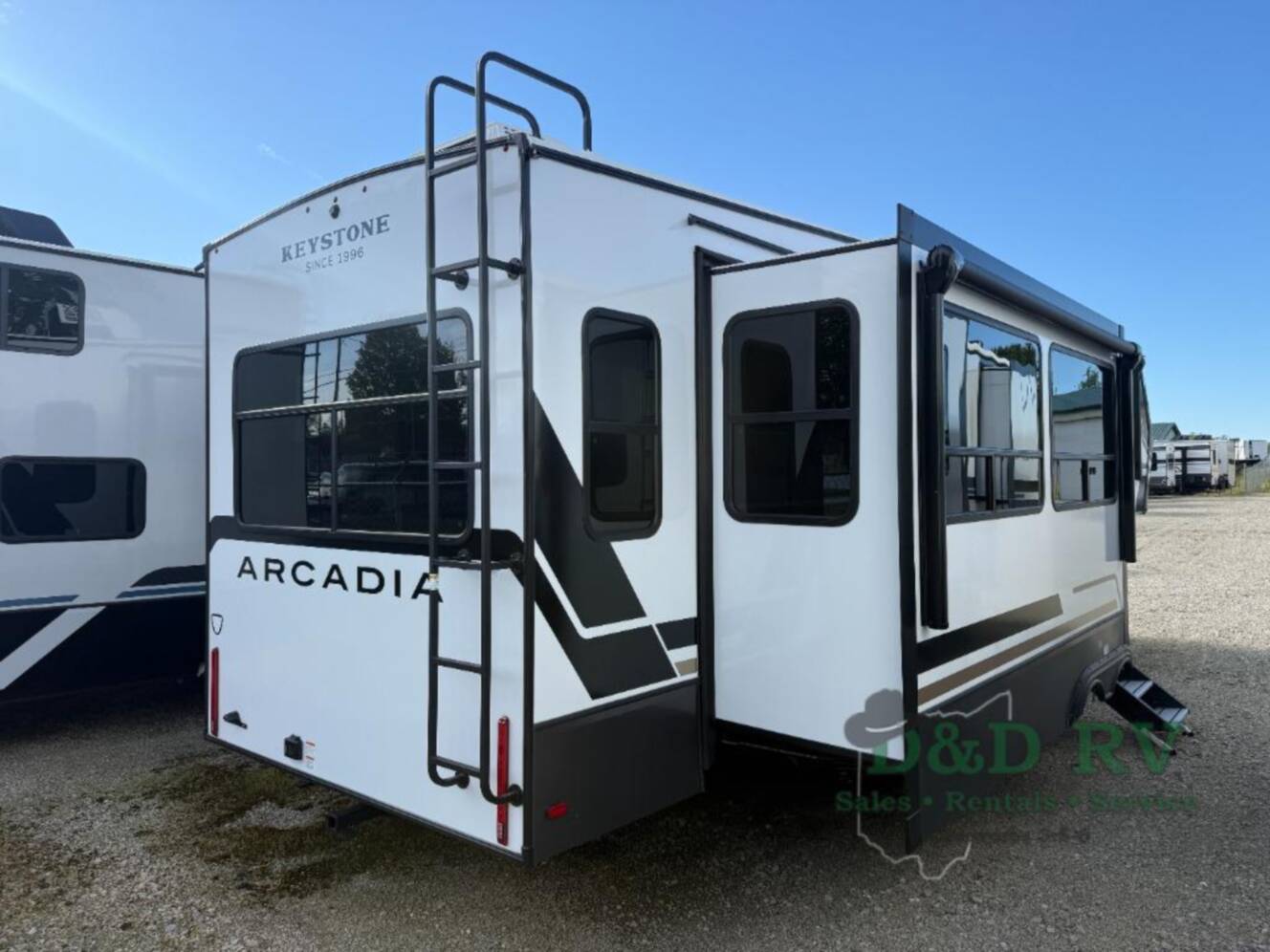 A photo of this 2026 Keystone Rv Arcadia 3260RL