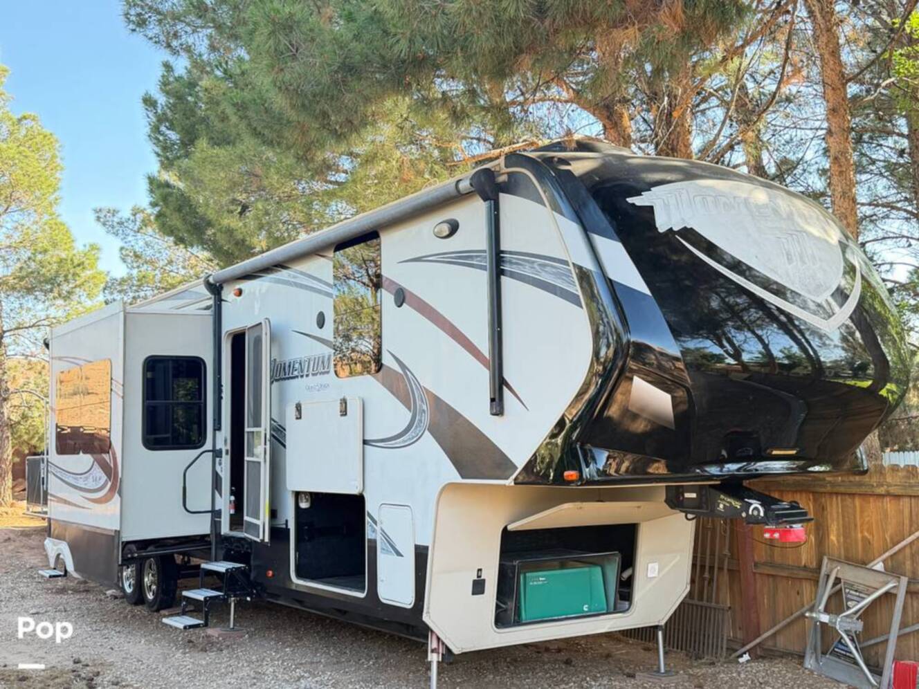 A photo of this 2015 Grand Design Momentum 385TH