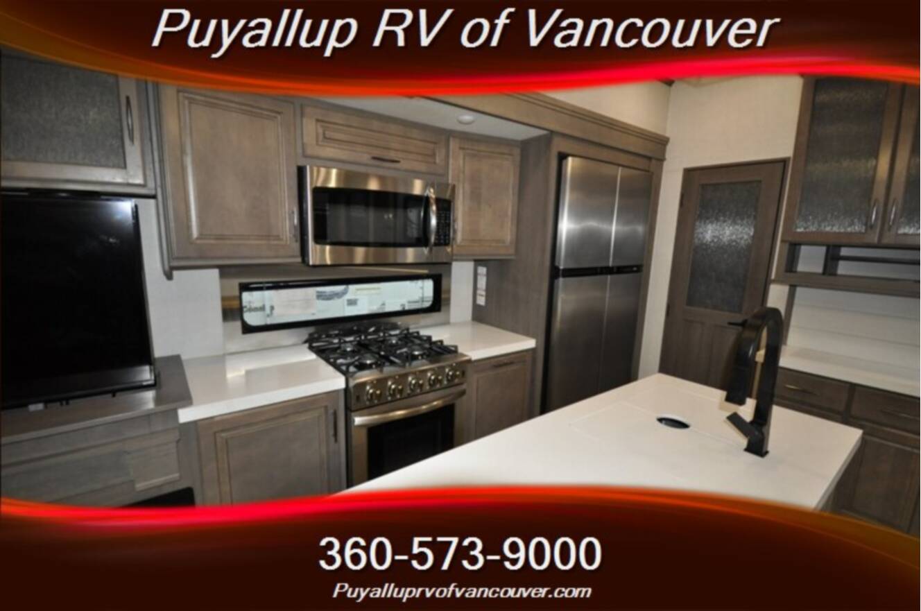 A photo of this 2023 Grand Design SOLITUDE ST391DL LOFT TWO BEDROOM