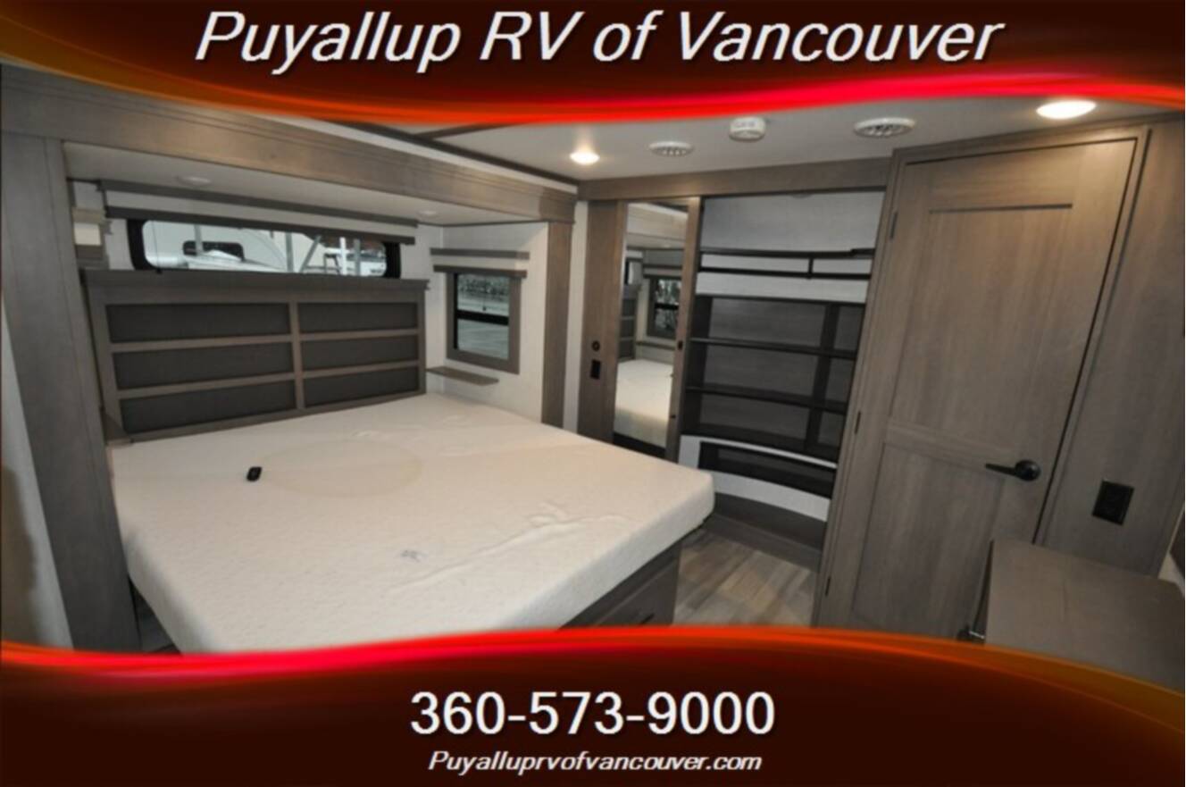 A photo of this 2023 Grand Design SOLITUDE ST391DL LOFT TWO BEDROOM