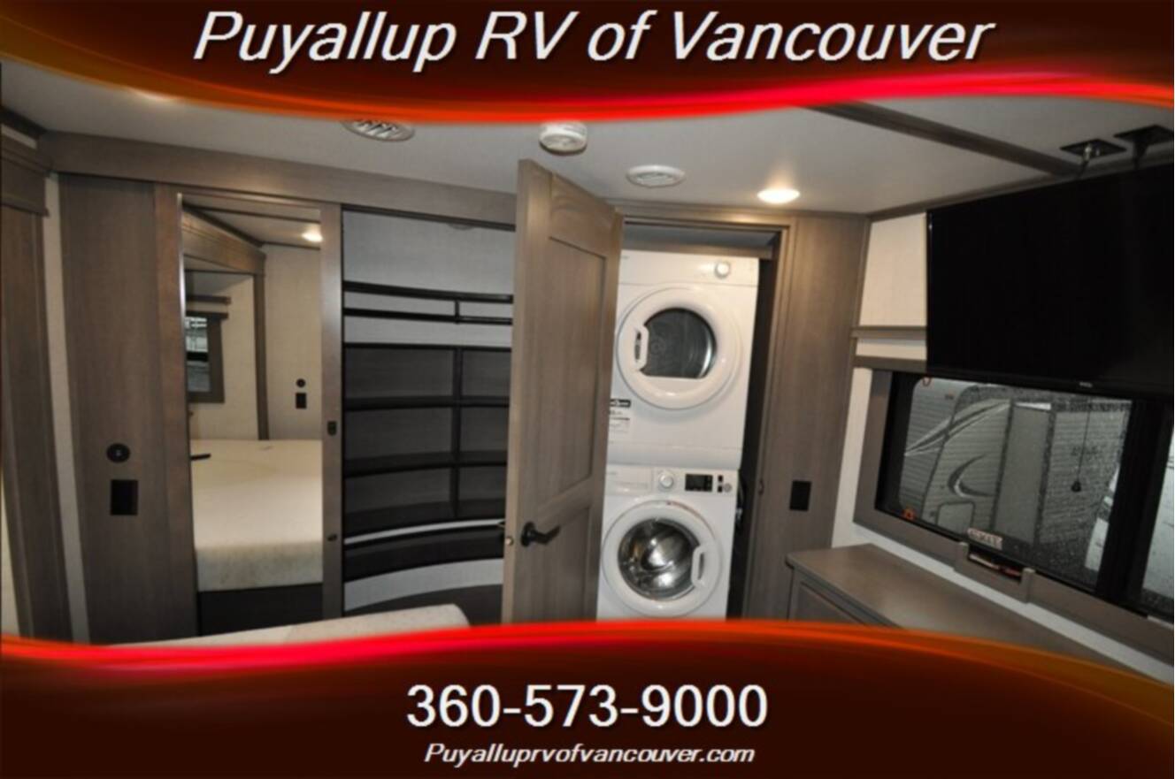 A photo of this 2023 Grand Design SOLITUDE ST391DL LOFT TWO BEDROOM