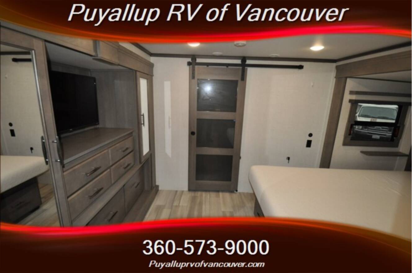 A photo of this 2023 Grand Design SOLITUDE ST391DL LOFT TWO BEDROOM