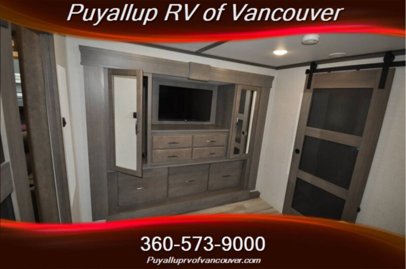 A photo of this 2023 Grand Design SOLITUDE ST391DL LOFT TWO BEDROOM