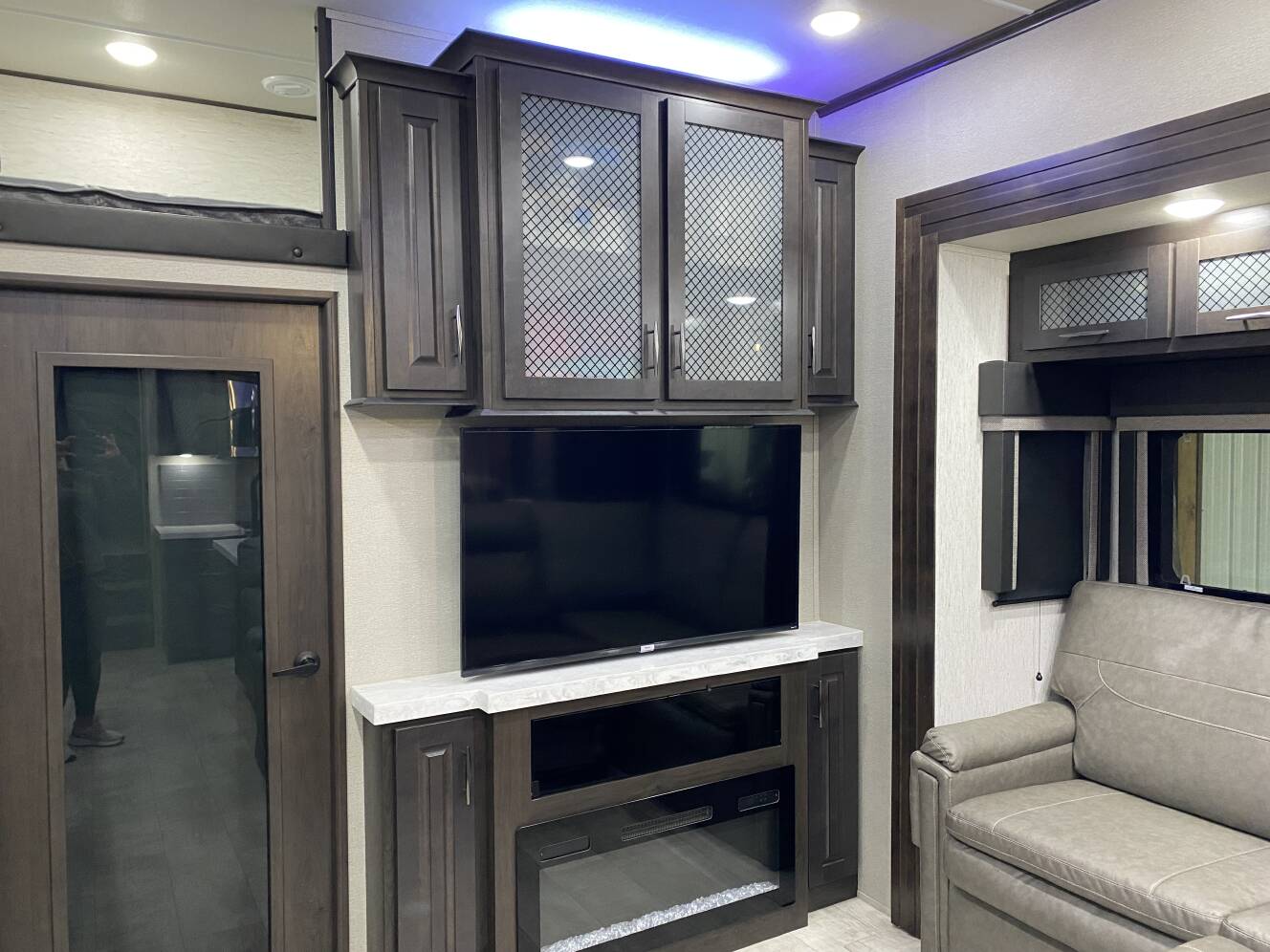 A photo of this 2022 Grand Design MOMENTUM M-CLASS 395MSR