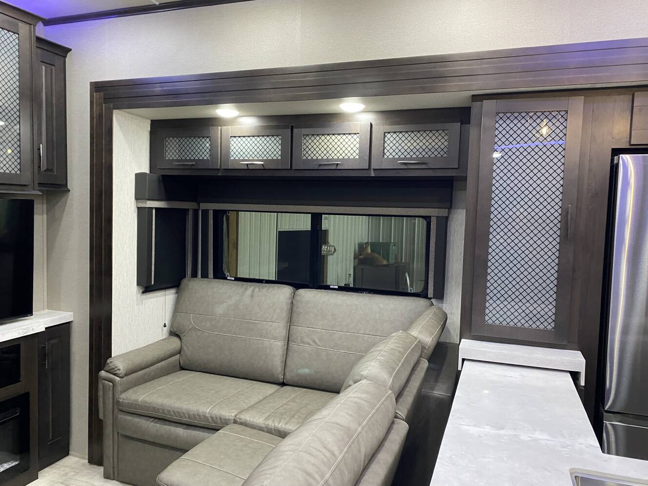 A photo of this 2022 Grand Design MOMENTUM M-CLASS 395MSR