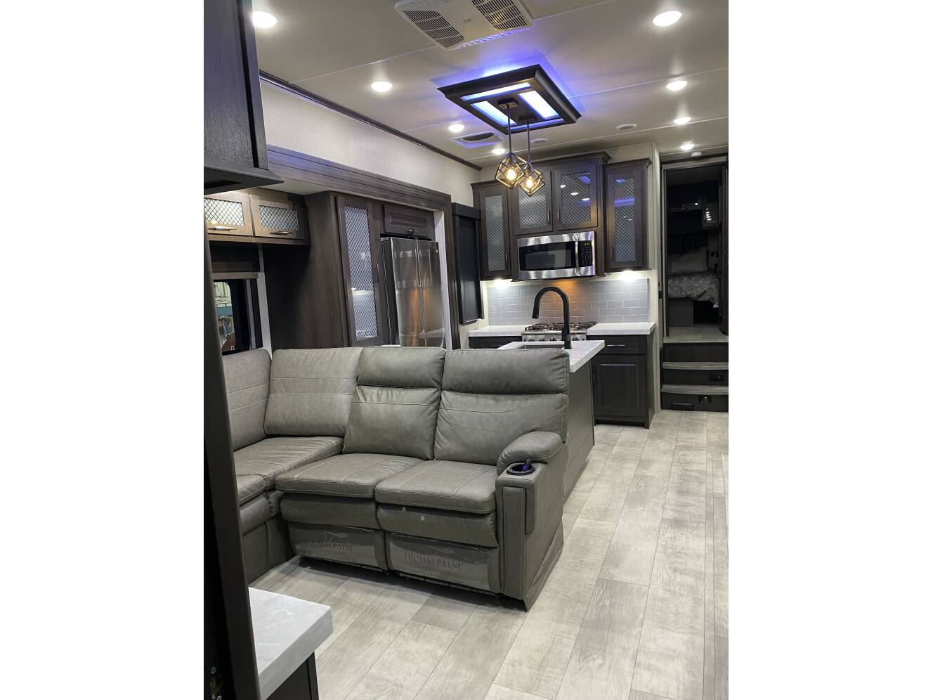 A photo of this 2022 Grand Design MOMENTUM M-CLASS 395MSR