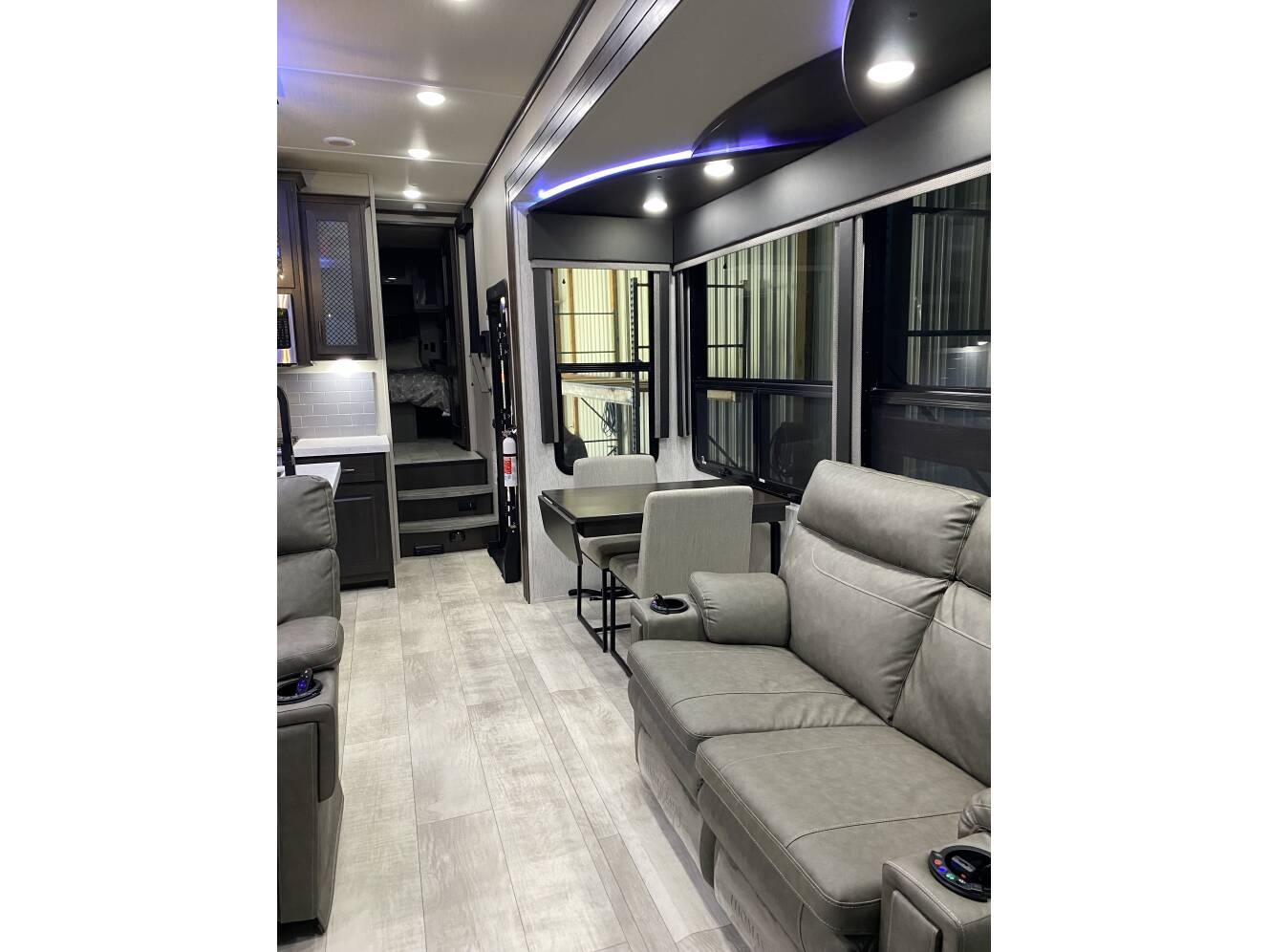 A photo of this 2022 Grand Design MOMENTUM M-CLASS 395MSR