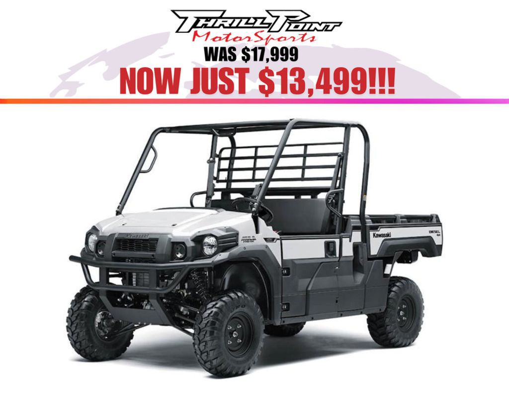White Kawasaki Mule Four Wheelers For Sale - ATV Trader
