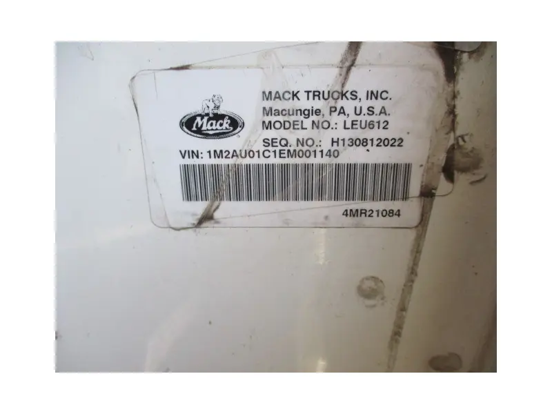 2014 MACK 600