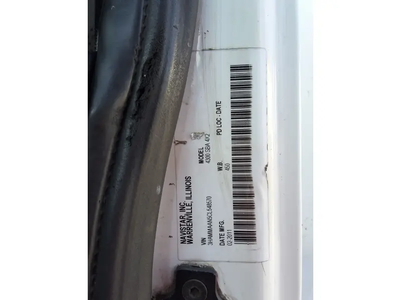 2012 INTERNATIONAL 4000