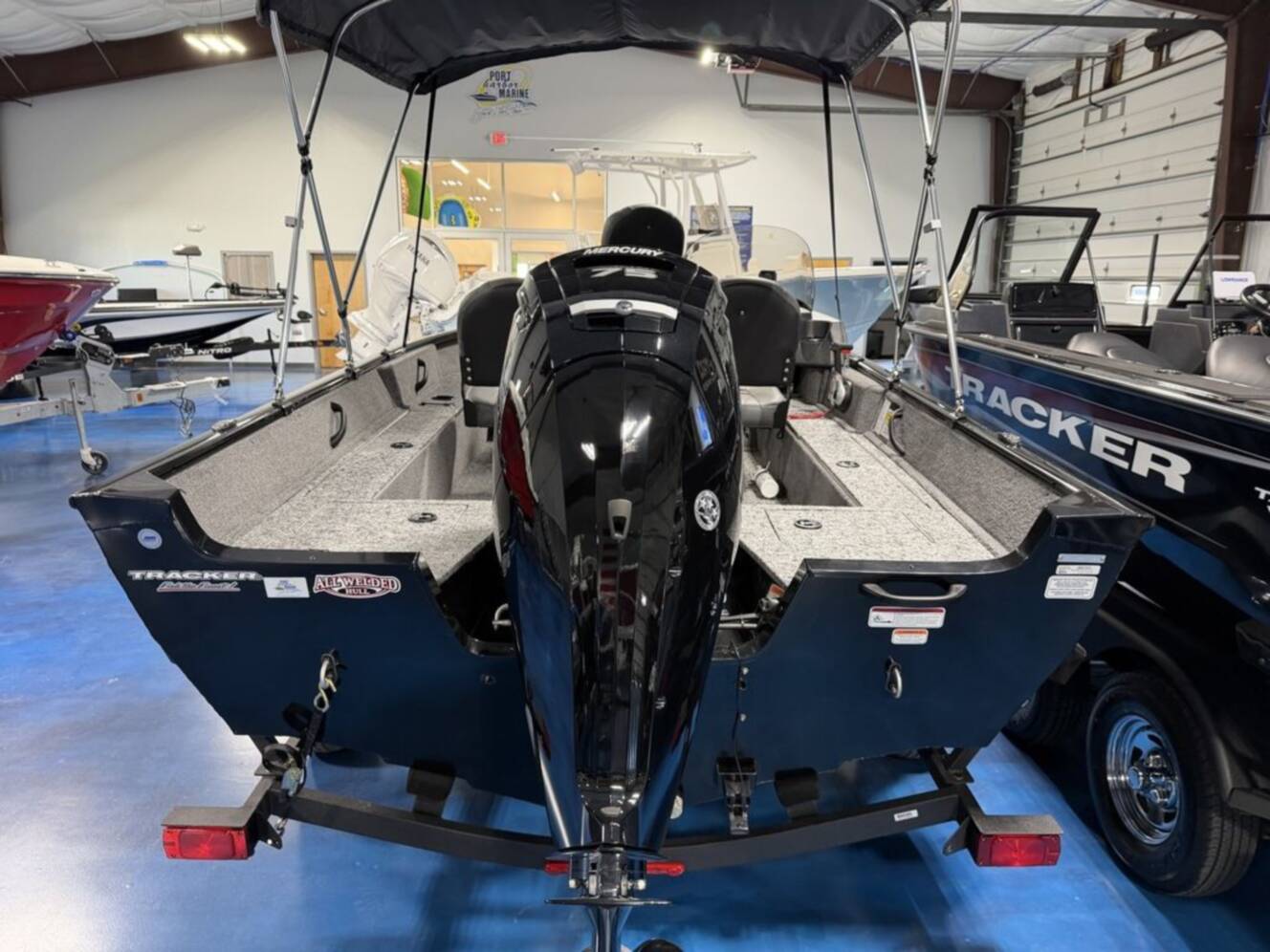 A photo of this 2026 Tracker® Boats PG V16 SC