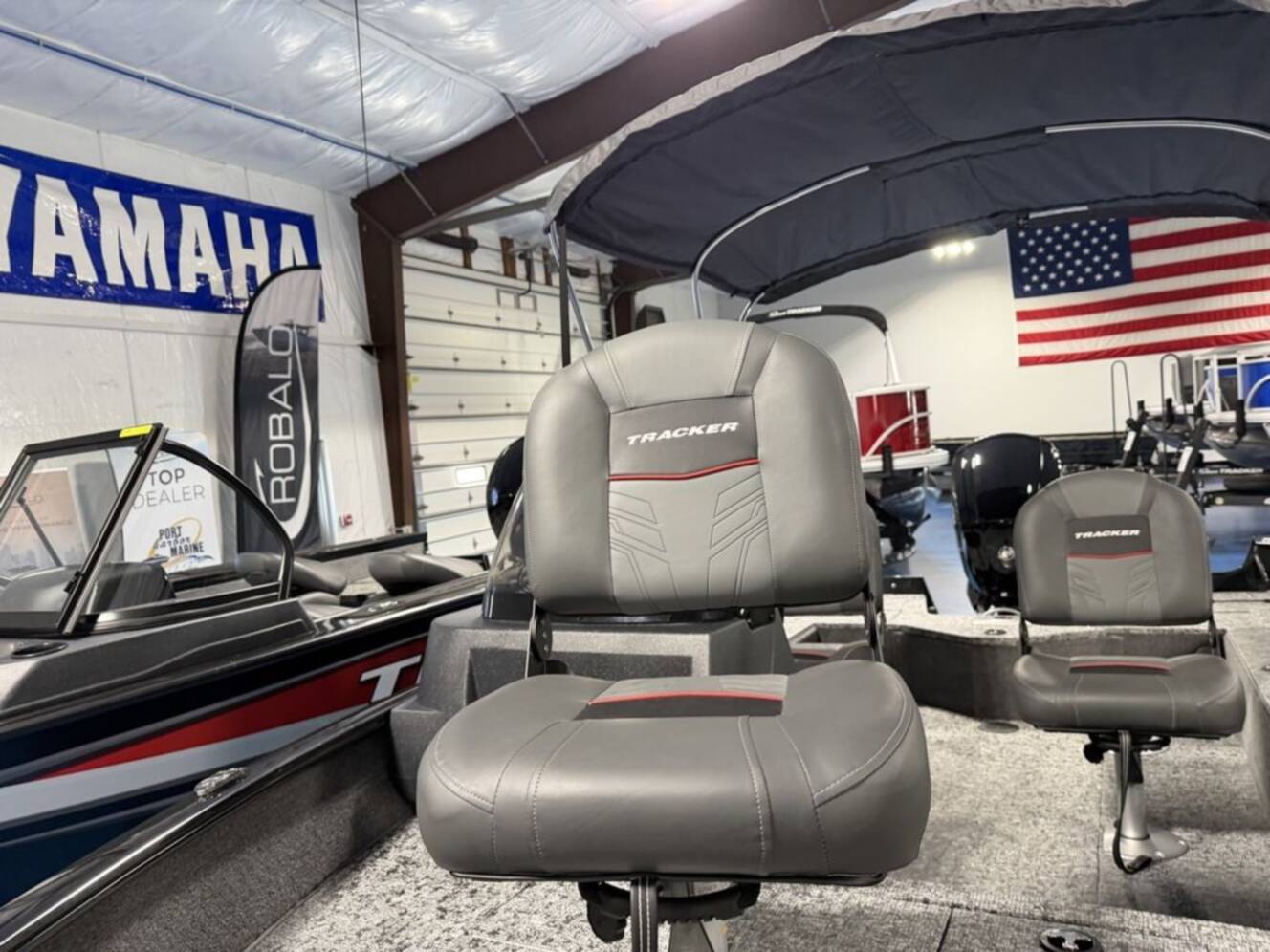 A photo of this 2026 Tracker® Boats PG V16 SC