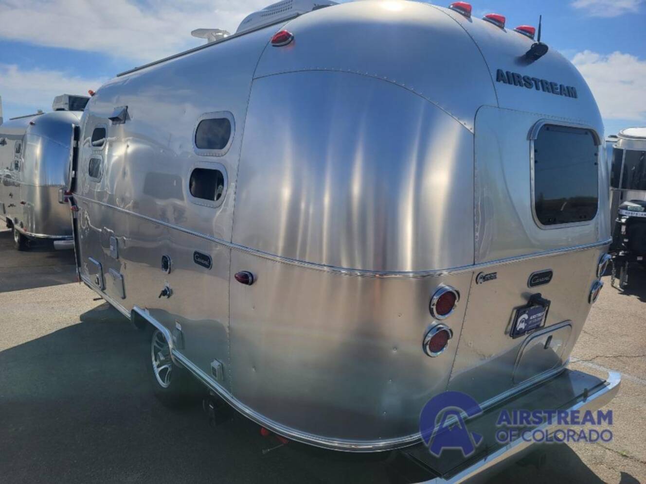 A photo of this 2022 Airstream Caravel 19CB