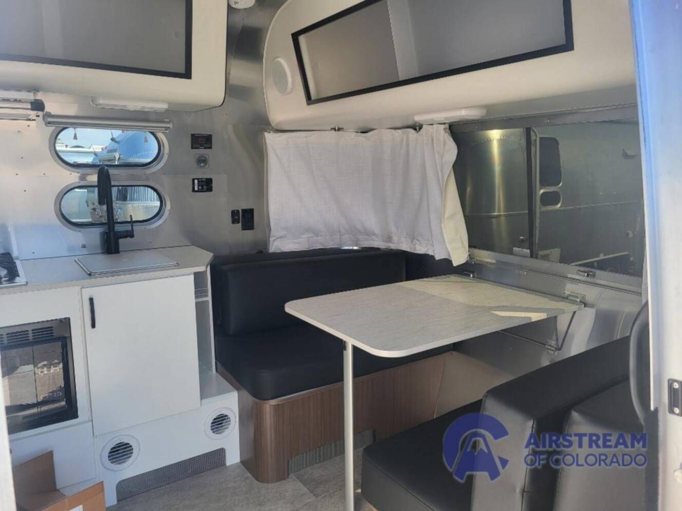 A photo of this 2022 Airstream Caravel 19CB