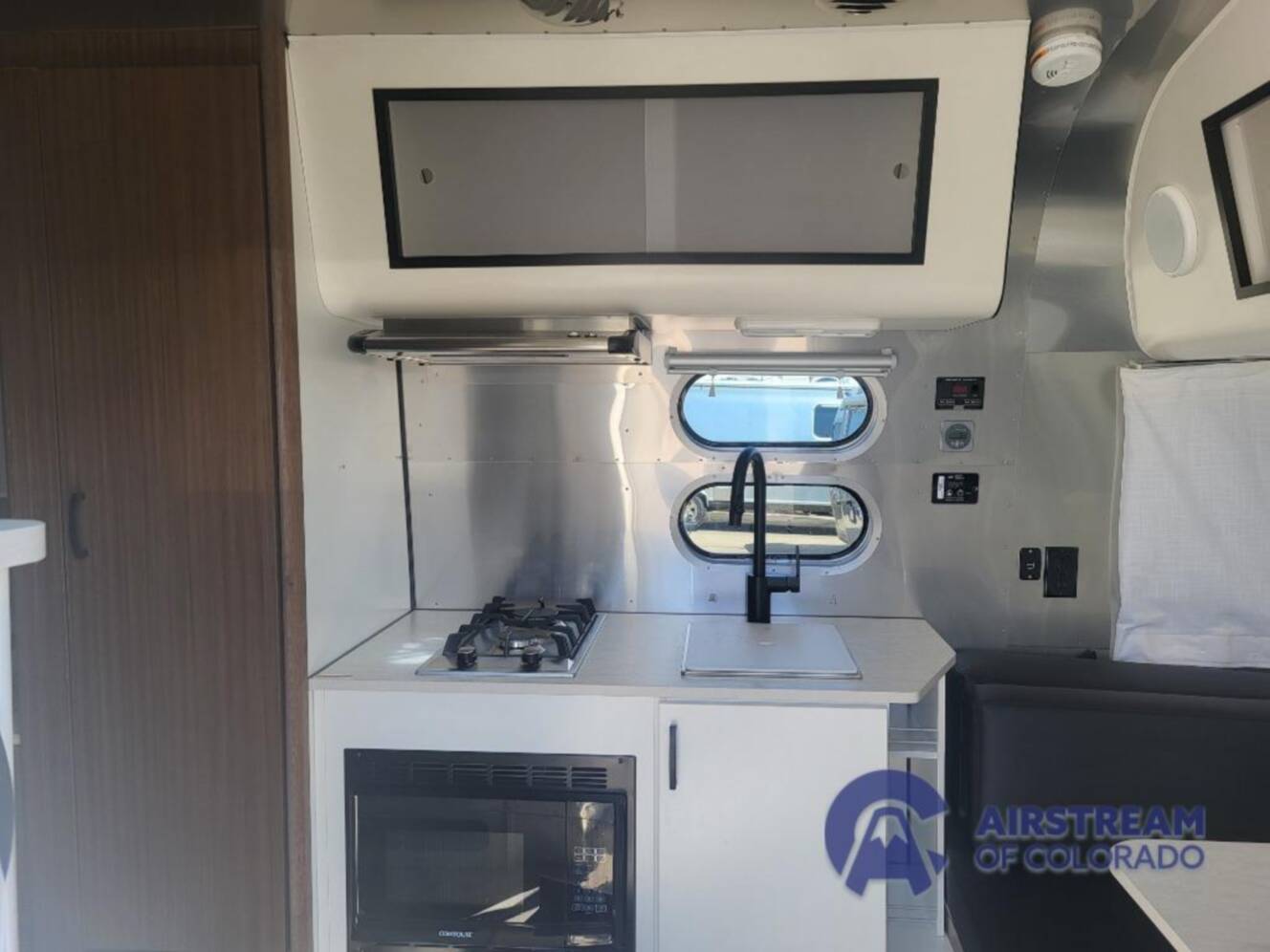 A photo of this 2022 Airstream Caravel 19CB