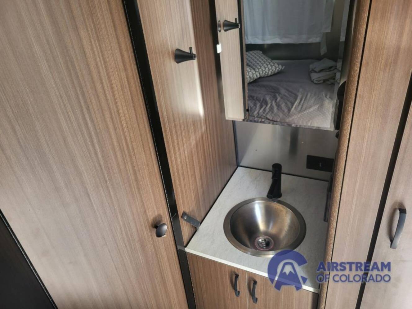 A photo of this 2022 Airstream Caravel 19CB