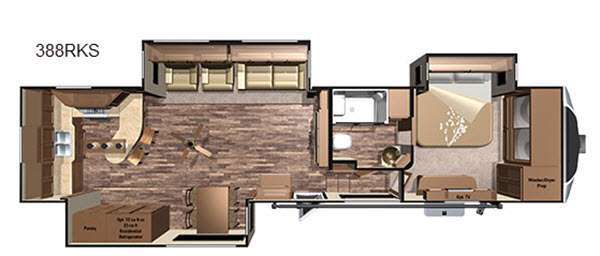 2015 Highland Ridge Rv Open Range 3X 388RKS in acworth GA