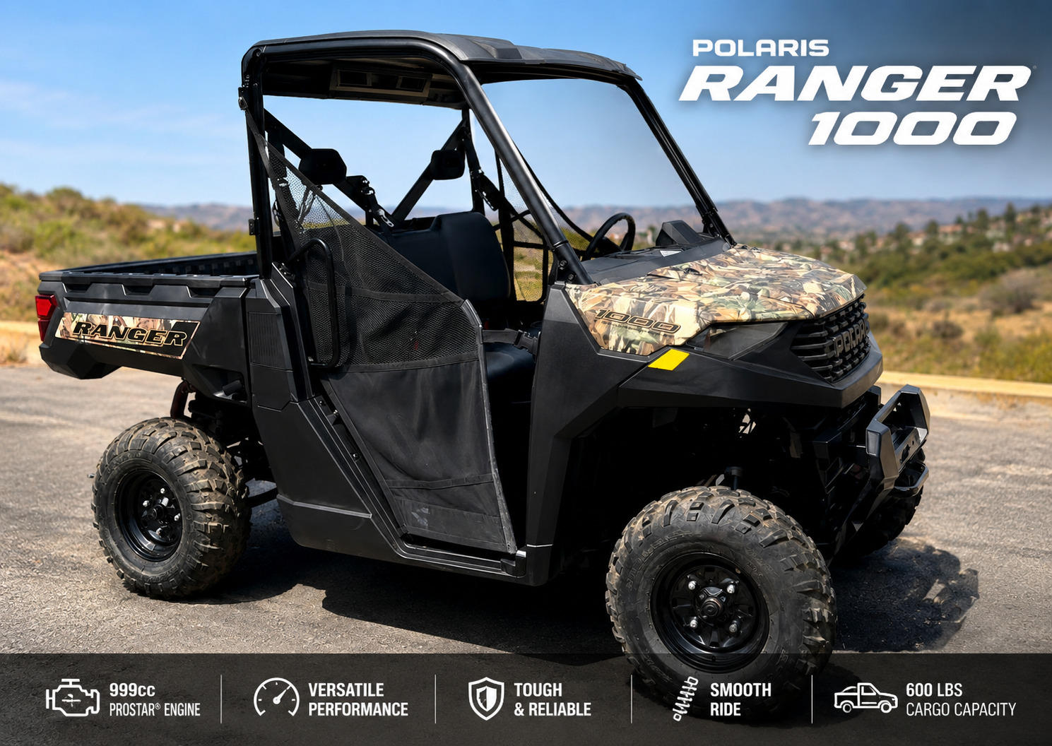2020 Polaris RANGER 1000 EPS Recreation/Utility ATV