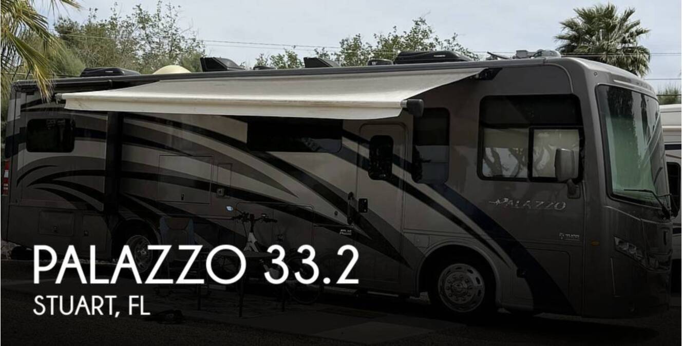 A photo of this 2019 Thor Motor Coach Palazzo 33.2