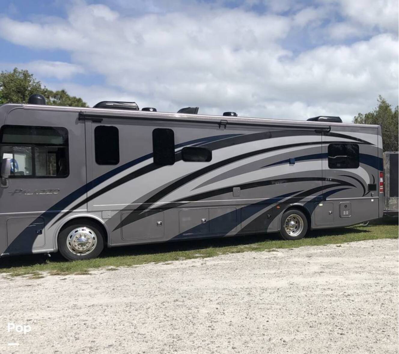 A photo of this 2019 Thor Motor Coach Palazzo 33.2