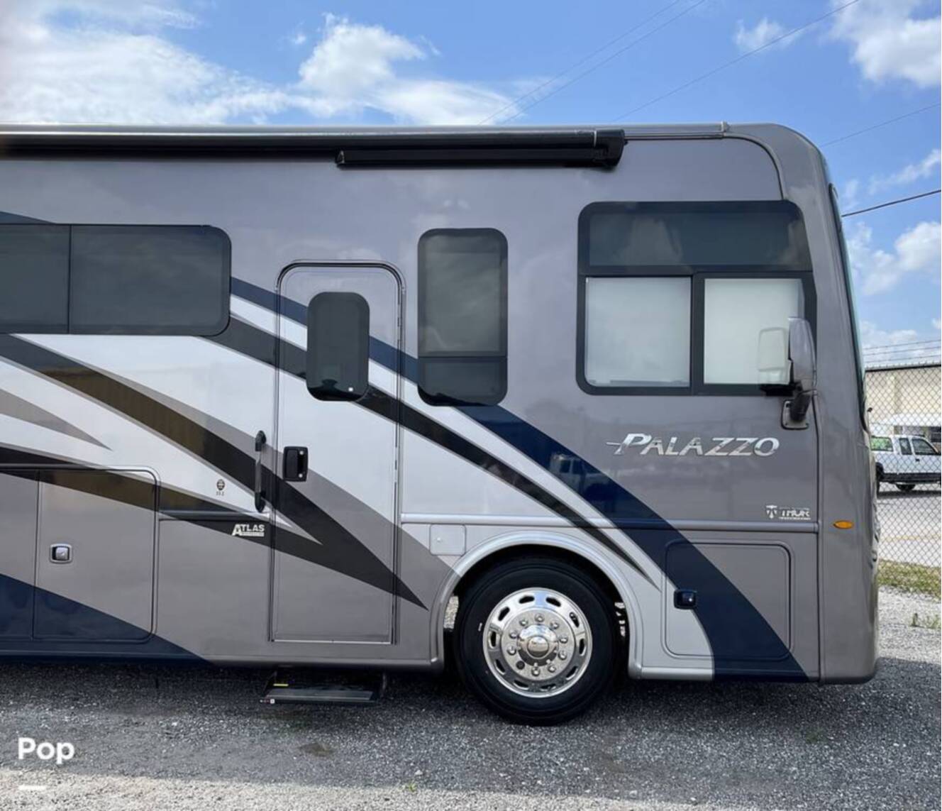 A photo of this 2019 Thor Motor Coach Palazzo 33.2