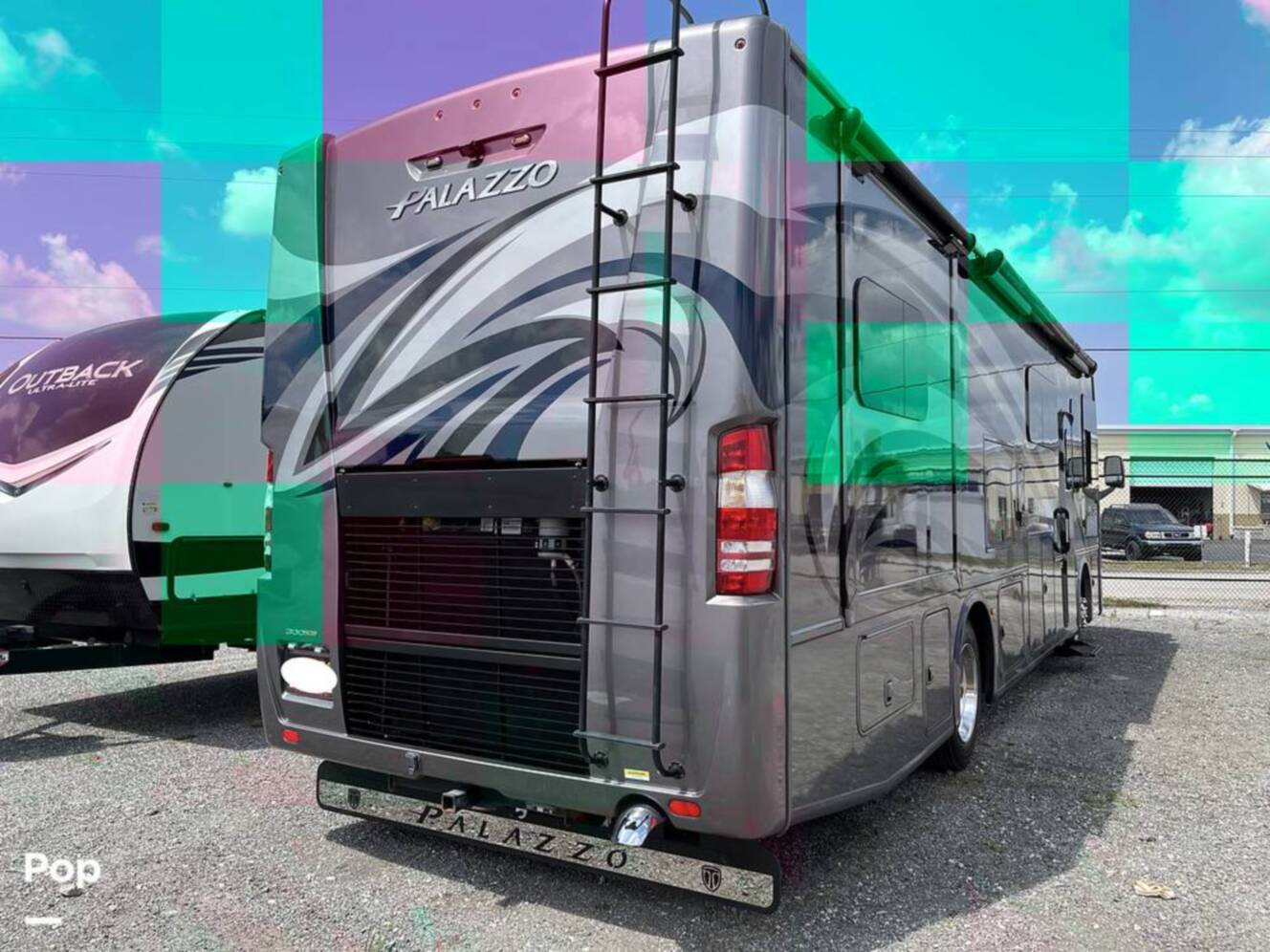 A photo of this 2019 Thor Motor Coach Palazzo 33.2