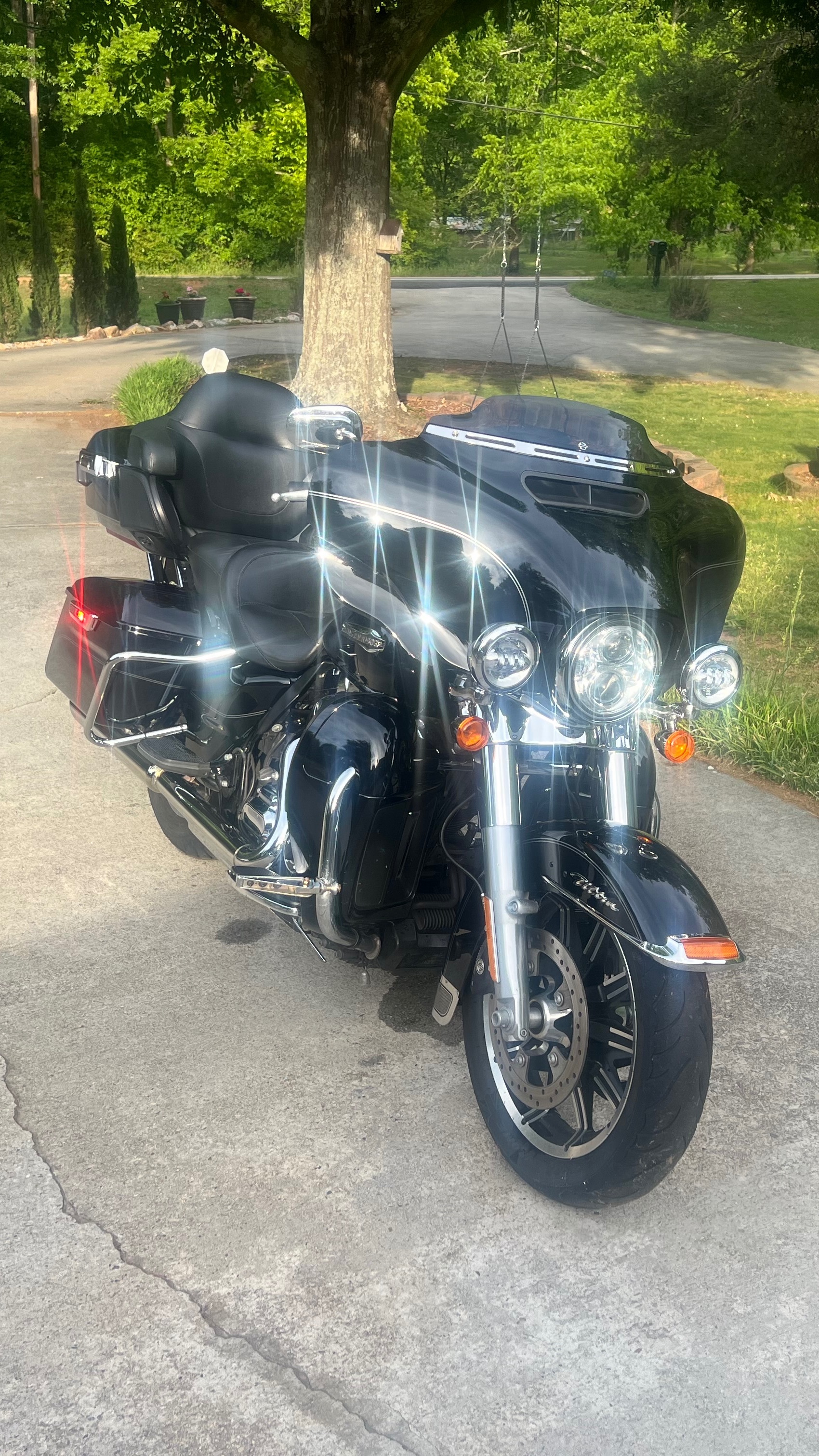 Black Harley-Davidson Electra Glide Motorcycles For Sale in