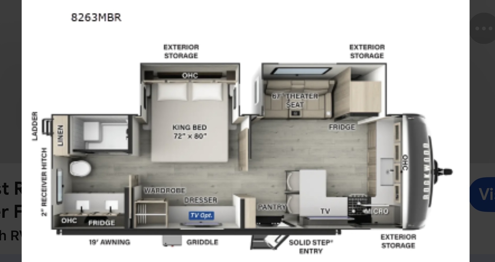 2022 Forest River ROCKWOOD SIGNATURE 8263MBR in mesa AZ