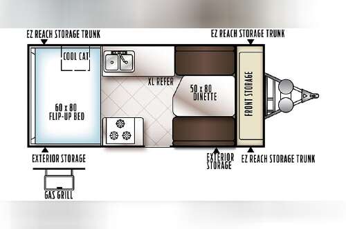 2018 Forest River ROCKWOOD A212HW in chester NJ