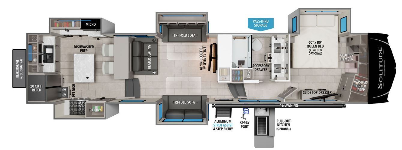2026 Grand Design Solitude 390RK in abilene KS