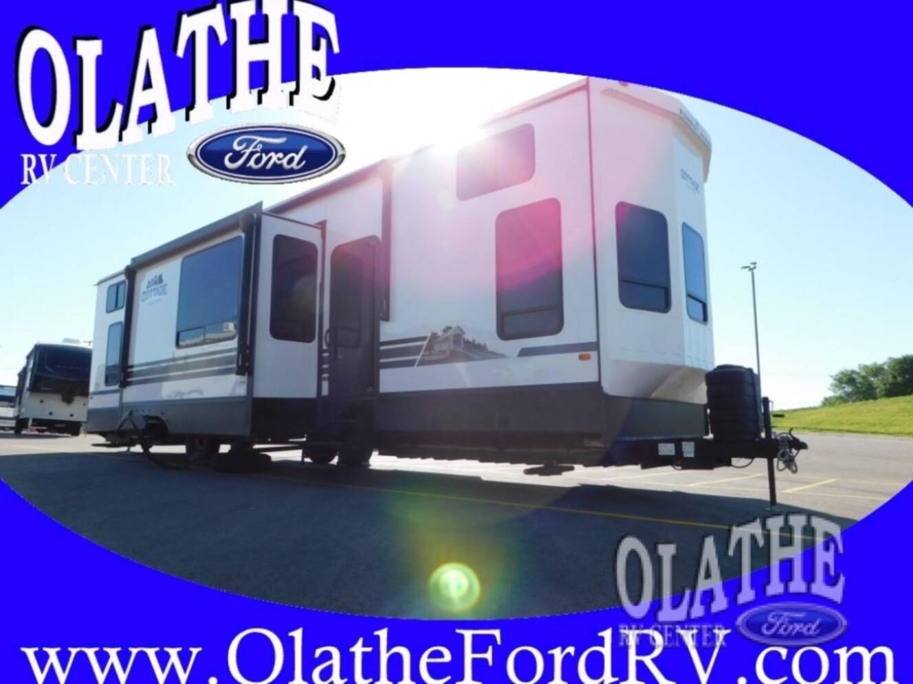 A photo of this 2025 Forest River Rv Cedar Creek Cottage 40CBK