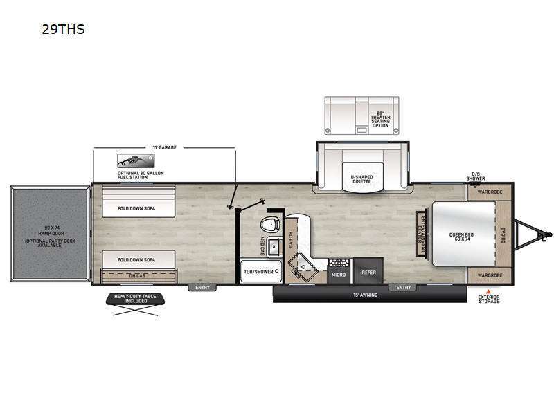 2026 Coachmen Rv Catalina Trail Blazer 29THS in bunker hill IN