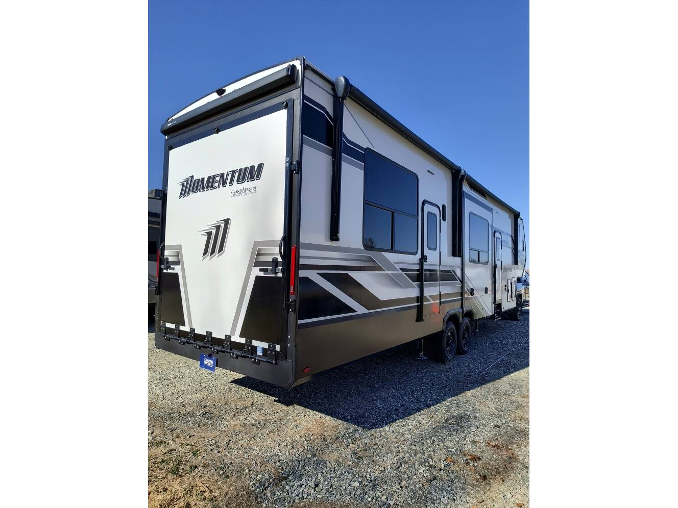 A photo of this 2025 Grand Design MOMENTUM G-CLASS 350G