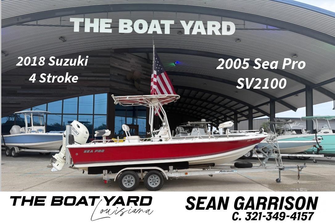 2005 Sea Pro Sv2100Cc Bay Boat in marrero LA