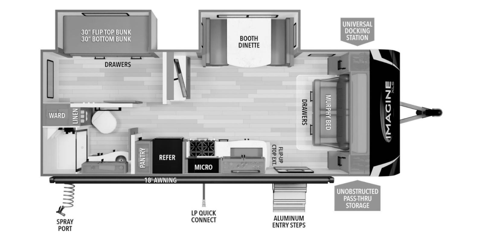 2024 Grand Design Imagine XLS 22BHE in minong WI