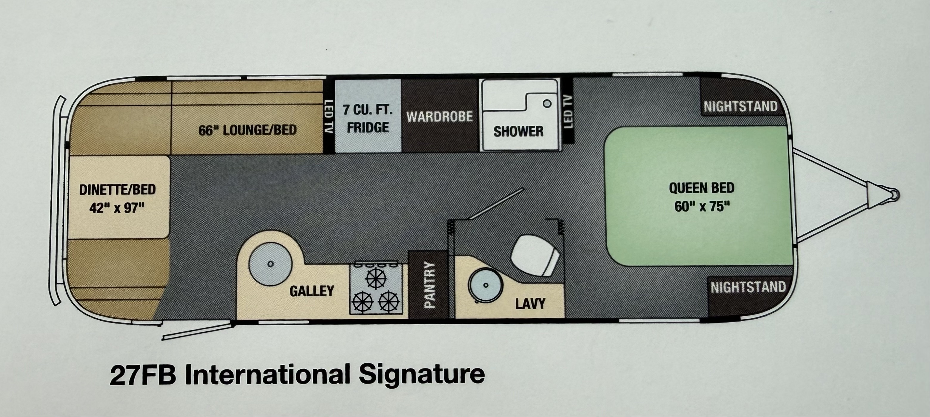 2016 Airstream INTERNATIONAL SIGNATURE 28 CCD SIGNATURE in hempstead TX