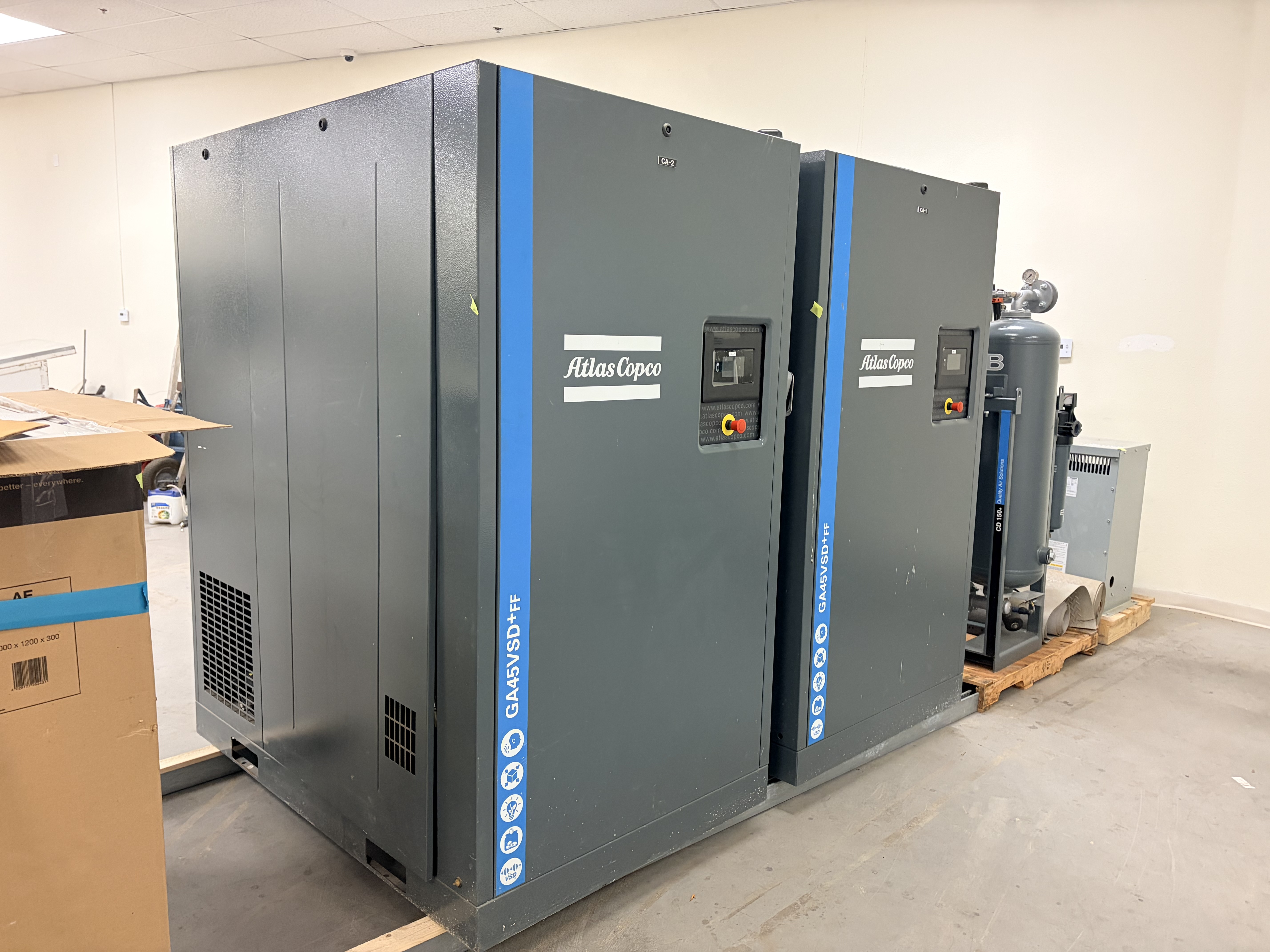 2024 ATLAS COPCO GA45 VSD-FF in La Habra Heights, CA