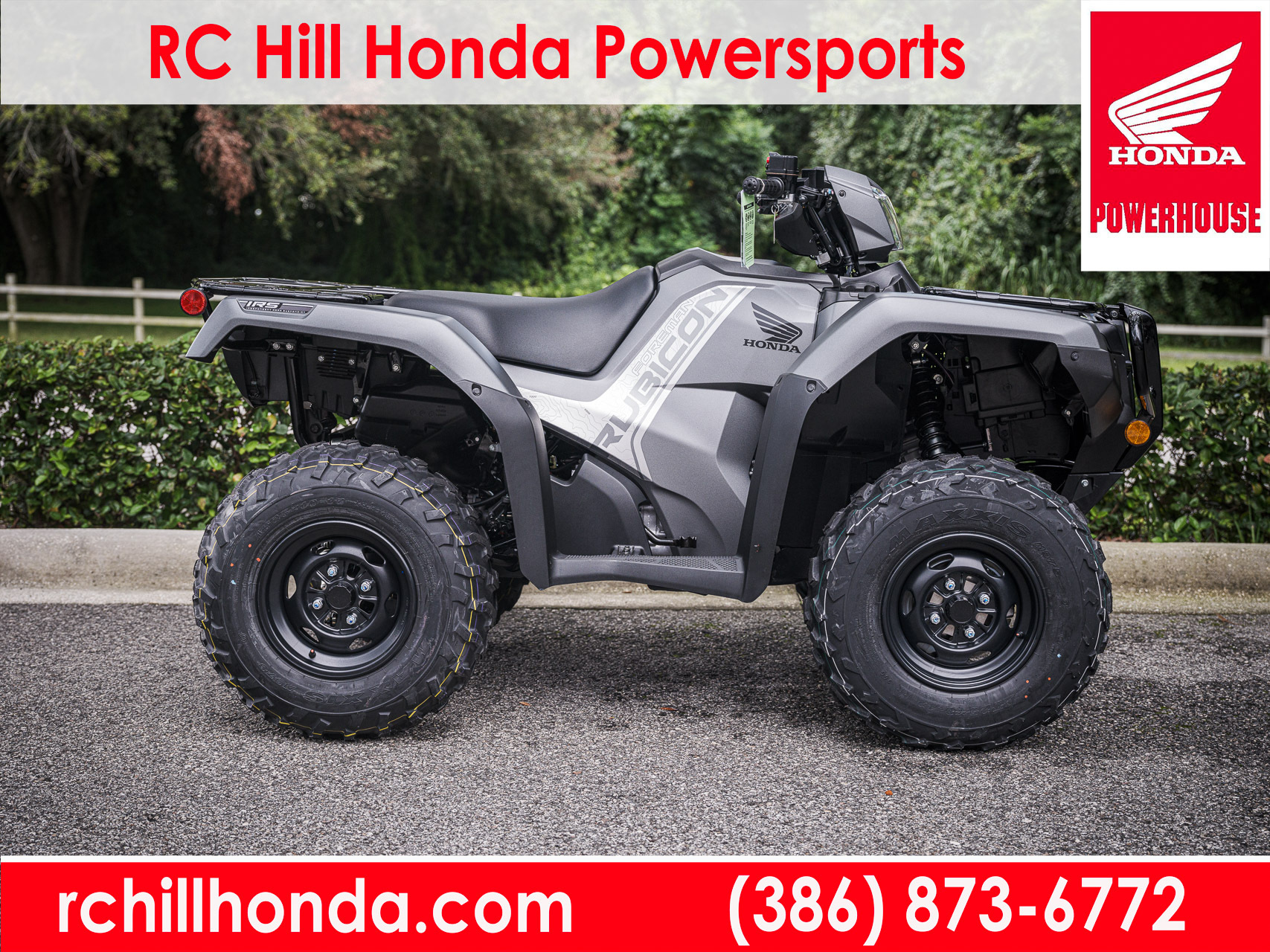 2026 Honda® FourTrax Foreman Rubicon 4x4 EPS Matte Gray Metallic in deland FL